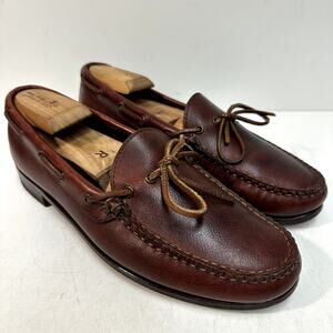 NEW HEELS Rancourt & Co. x Ralph Lauren Camp Loafer Moc Made in Maine, USA 9.5